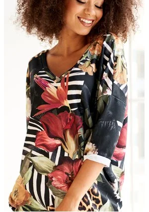 TUNIKA JUNGLE PATCHWORK PRINT ILM