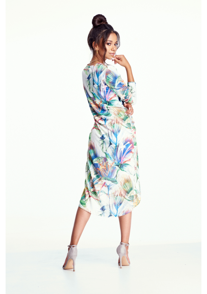 TUNIKA ZE SWETERKA PRINT