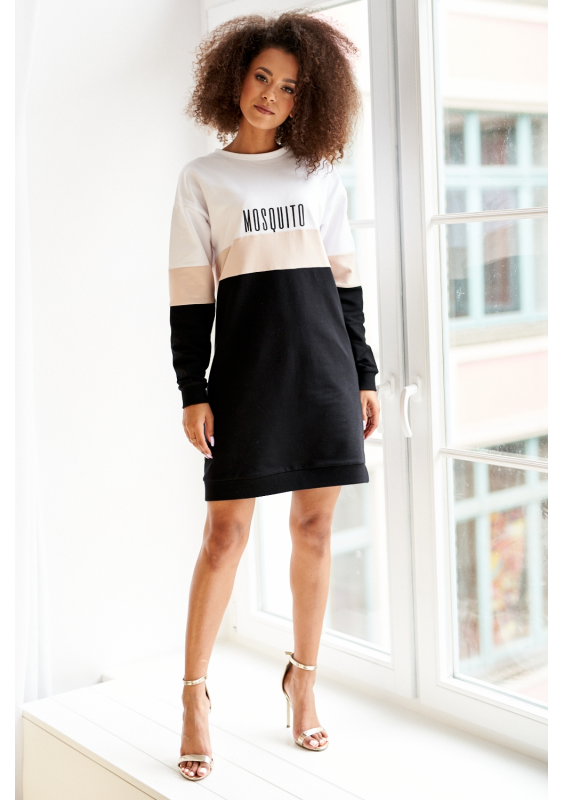 TUNIKA ZE WSTAWKĄ BEIGE ILM