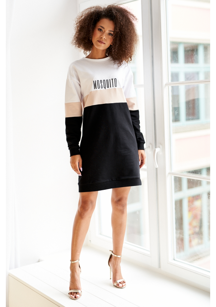 TUNIKA ZE WSTAWKĄ BEIGE ILM