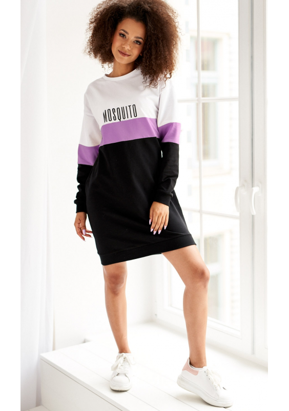 TUNIKA ZE WSTAWKĄ VIOLET ILM