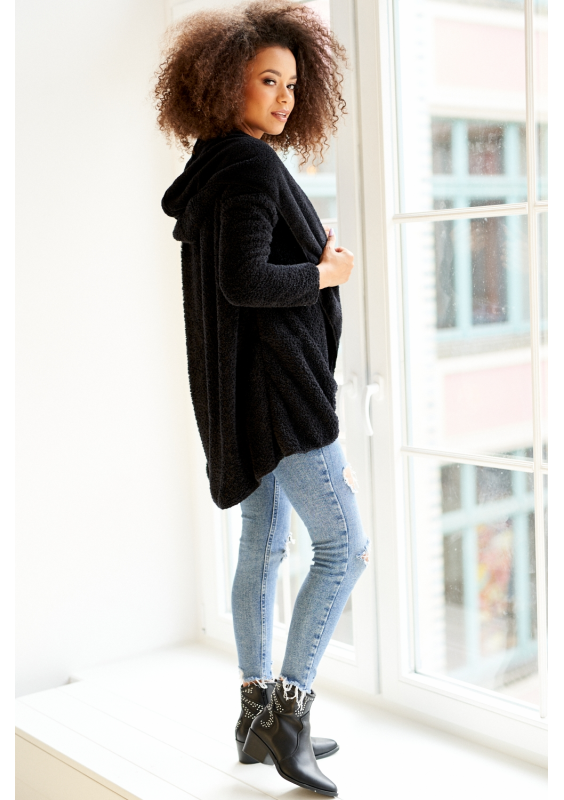Bluza z dzianiny Plush Czarna