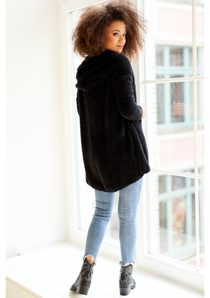 Bluza z dzianiny Plush Czarna