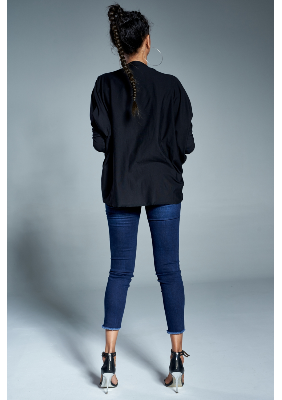 BLUZKA Z EFEKTOWNYM ZAŁOŻENIEM ILM