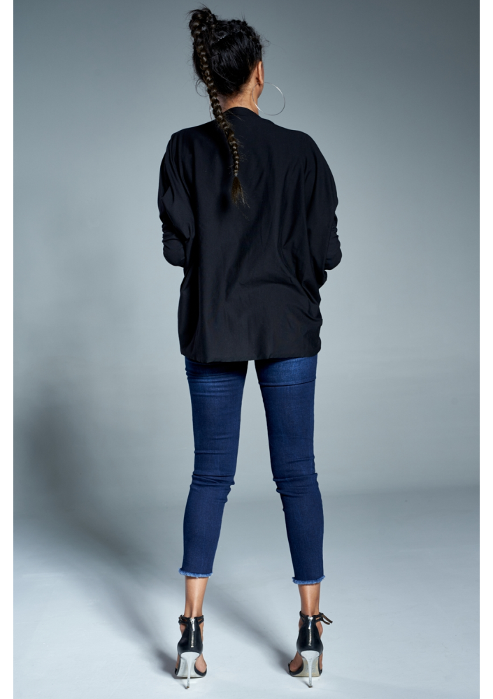 BLUZKA Z EFEKTOWNYM ZAŁOŻENIEM ILM