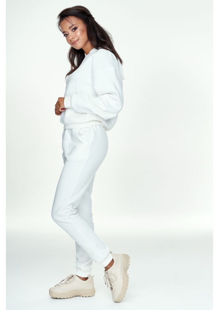 Dresowe spodnie Kremowe ILM