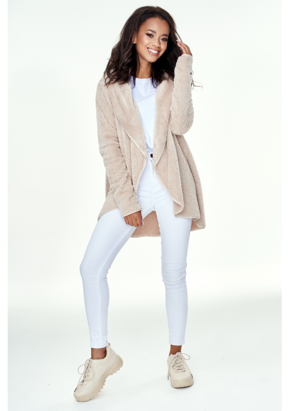 Bluza z dzianiny Plush Beżowa ILM