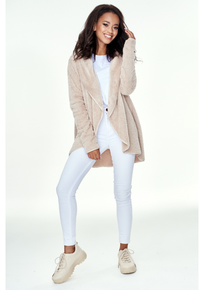 Bluza z dzianiny Plush Beżowa ILM