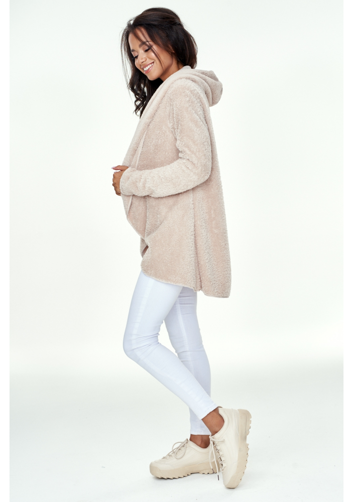 Bluza z dzianiny Plush Beżowa ILM