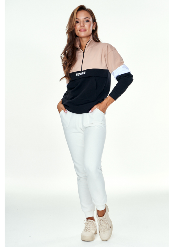 Bluza na stójce z kieszenią ILM