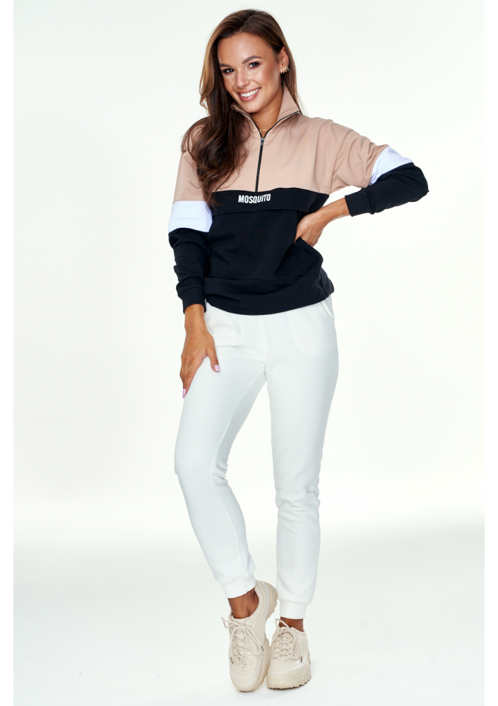 Bluza na stójce z kieszenią ILM