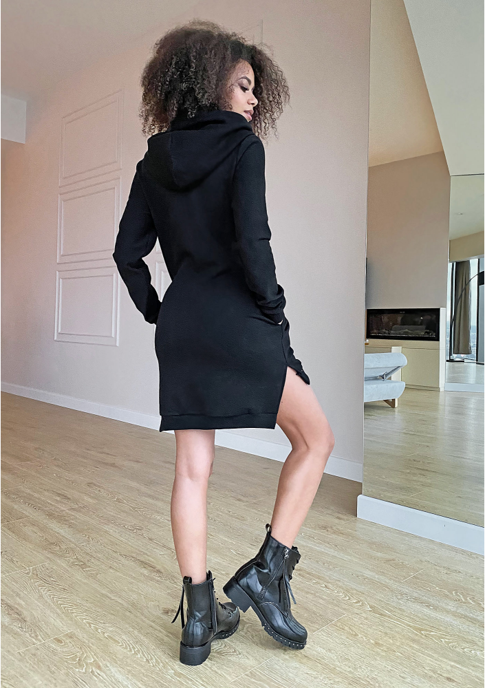 Bawełniana tunika  z kapturem MSQ