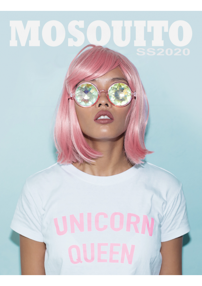 Bluza z kapturem Unicorn Queen Kremowa