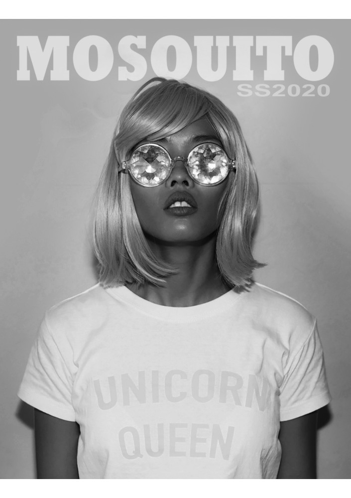 Bluza z kapturem Unicorn Queen Czarna