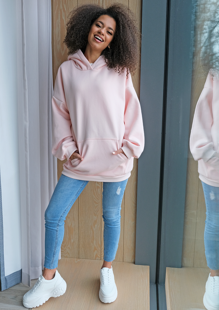 Bluza z kapturem Unicorn Queen Różowa