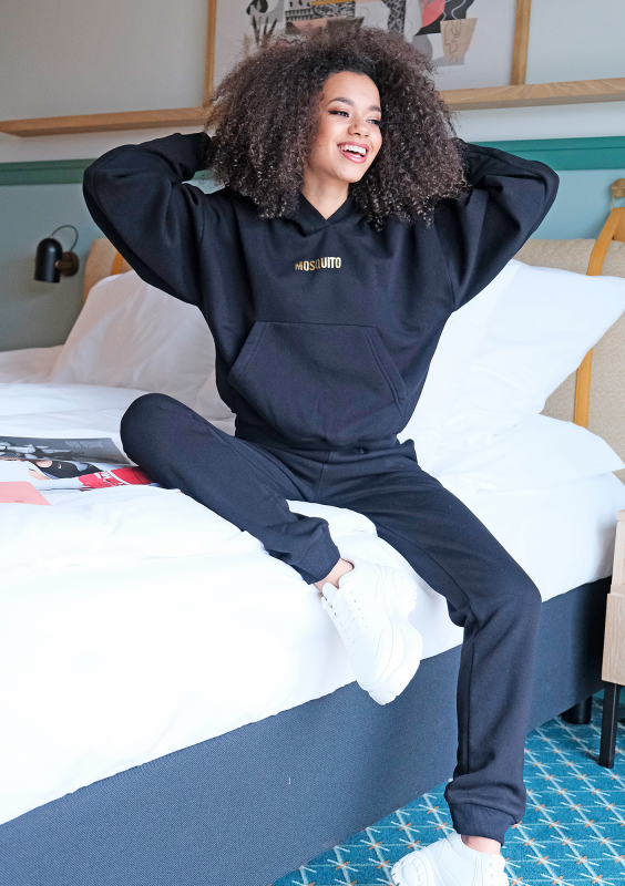 Dresowe spodnie Czarne ILM