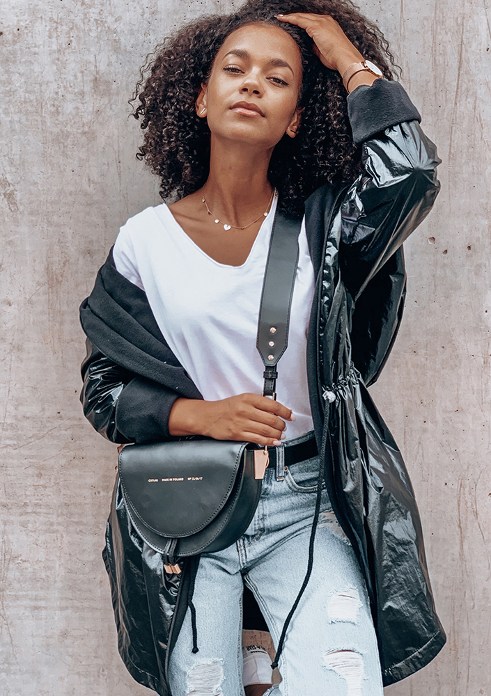 Parka na polarze Czarna ILM