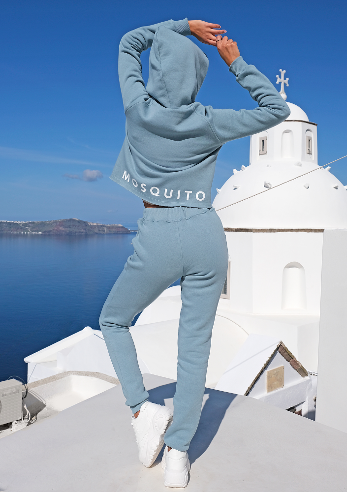 Bluza z kapturem ILM niebieska