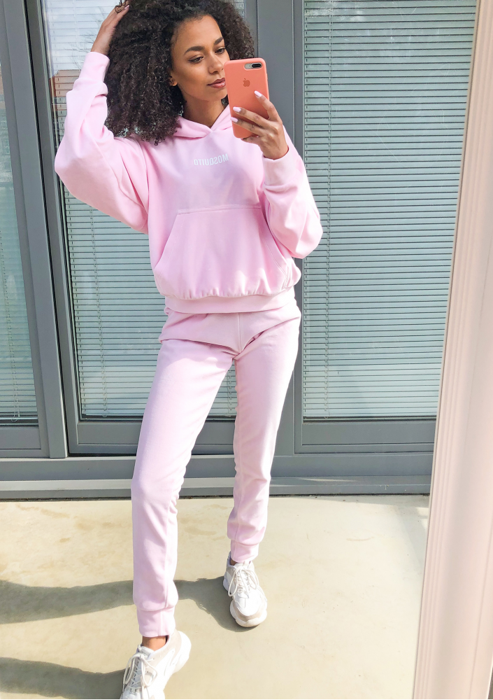 Bluza welur z kapturem 3