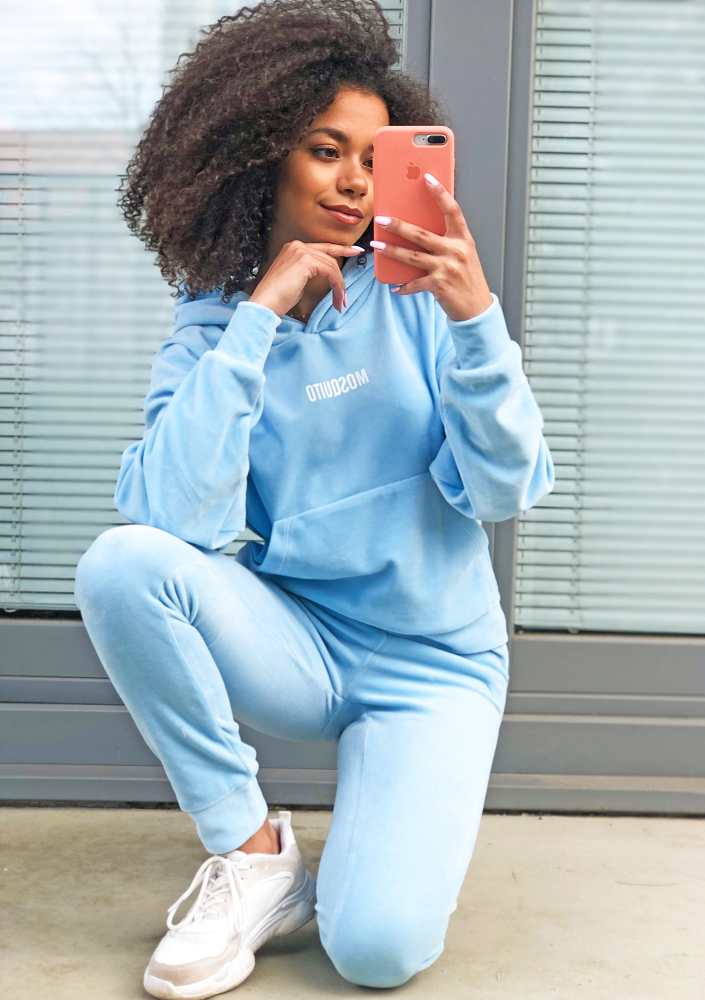 Bluza bawełniana z kapturem 1