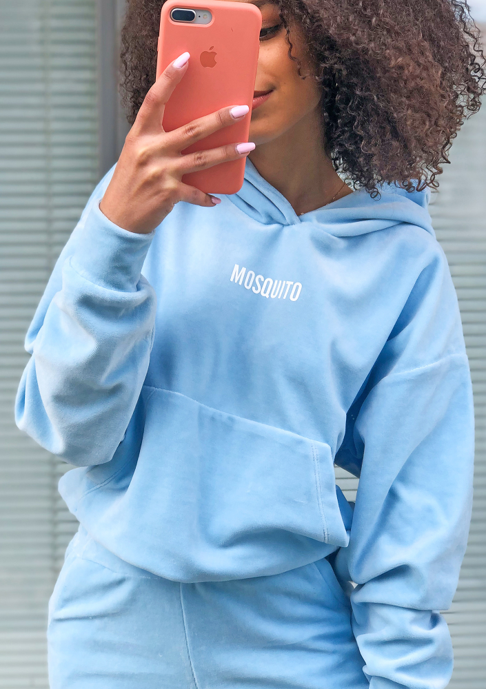 Bluza bawełniana z kapturem 1