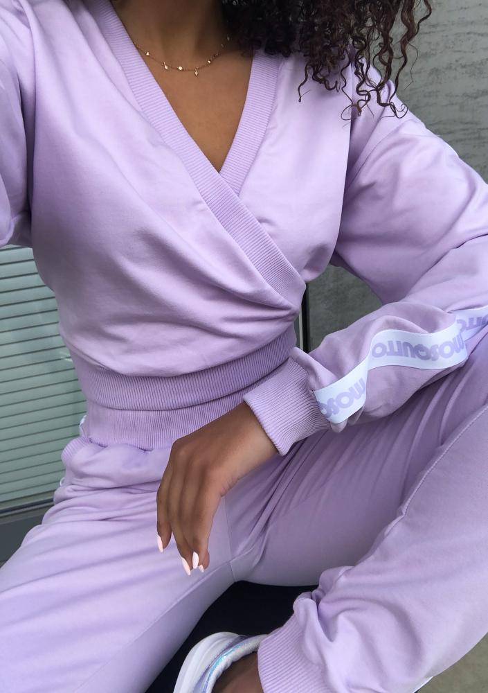 Kopertowa bluza z lampasem Lila ILM