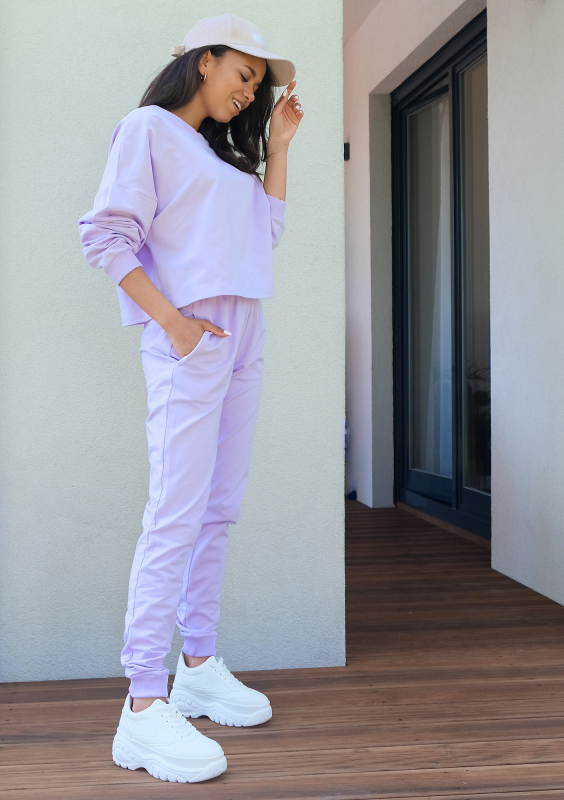 Spodnie dresowe o prostym kroju Lila ILM