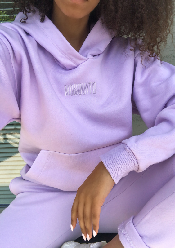 Bluza Kangurka z haftowanym logo Lila ILM