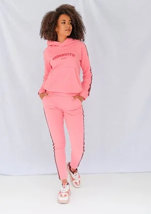Bluza z lampasem red Koralowy róż ILM