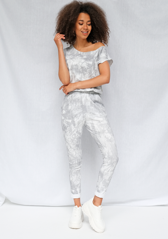 Kombinezon z efektem sprania Szary ILM