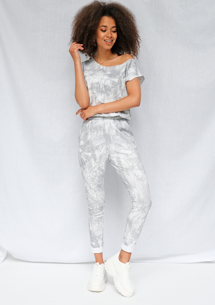 Kombinezon z efektem sprania Szary ILM