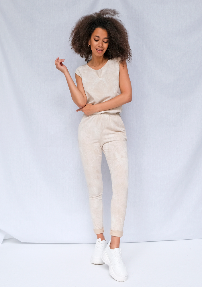 Kombinezon z efektem sprania Beżowy ILM