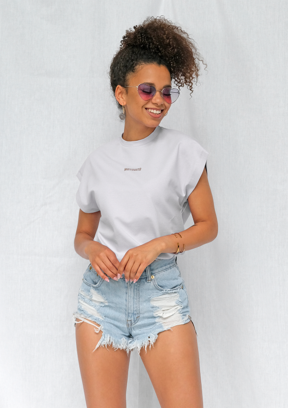 Koszulka gold logo ILM biała