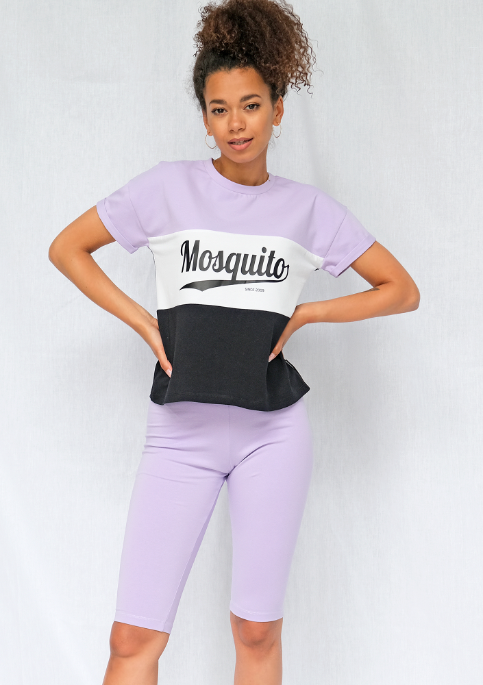 T-shirt ze wstawką Lila ILM