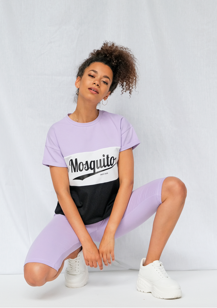 T-shirt ze wstawką Lila ILM