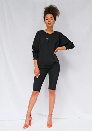Bluza "rose msq" czarna ILM
