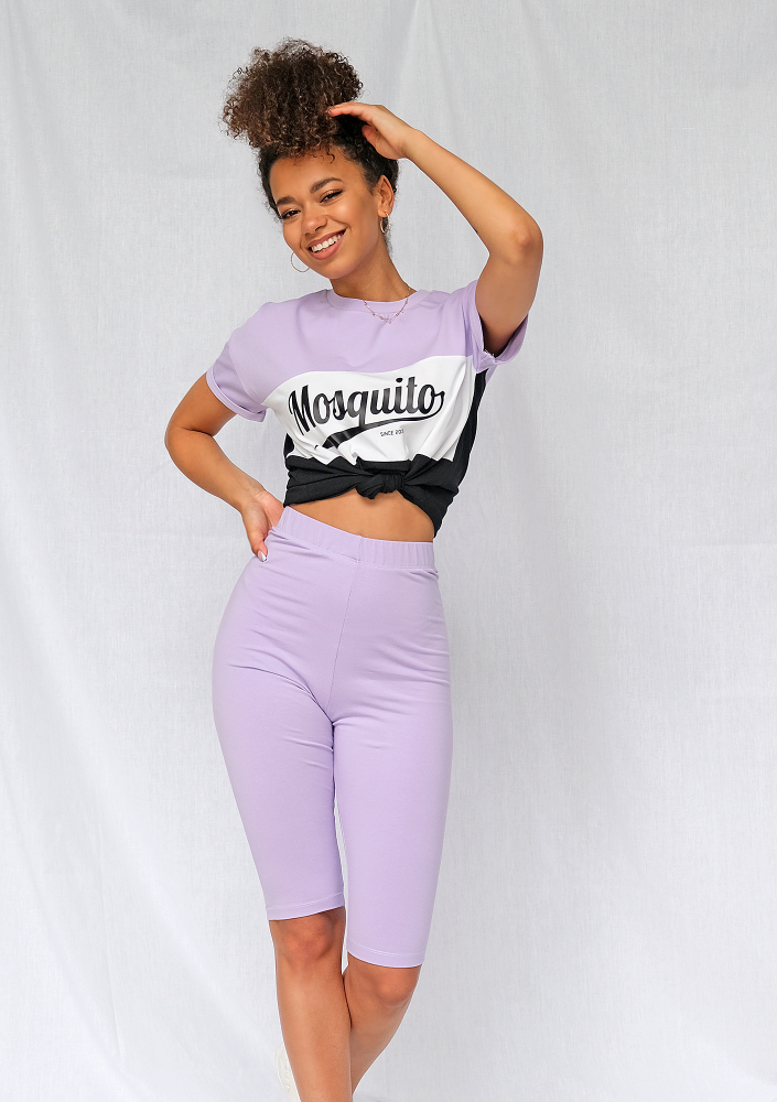 T-shirt ze wstawką Lila ILM