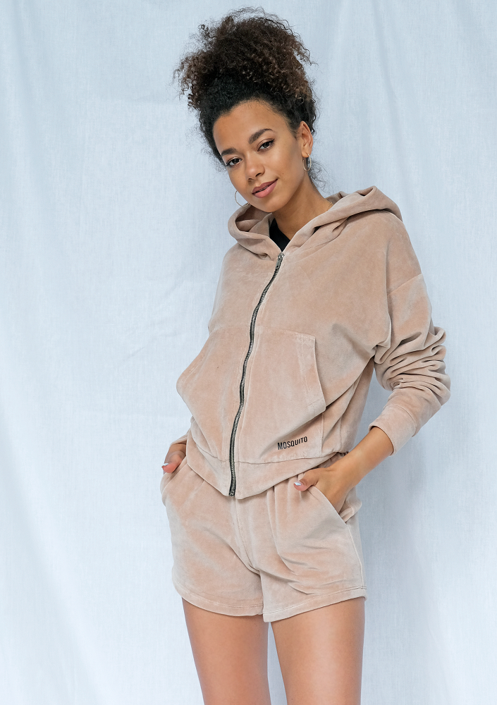 Bluza rozpinana z weluru ILM