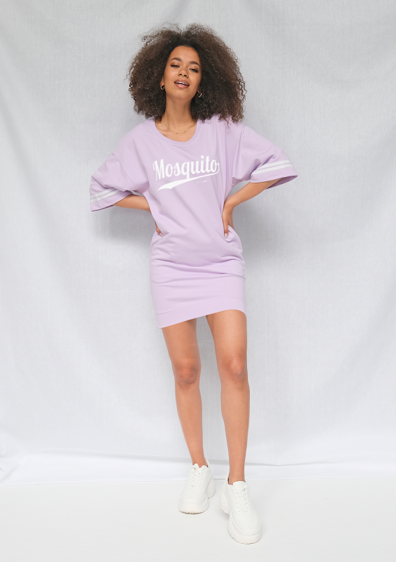Tunika t-shirt Mosquito logo Lila ILM