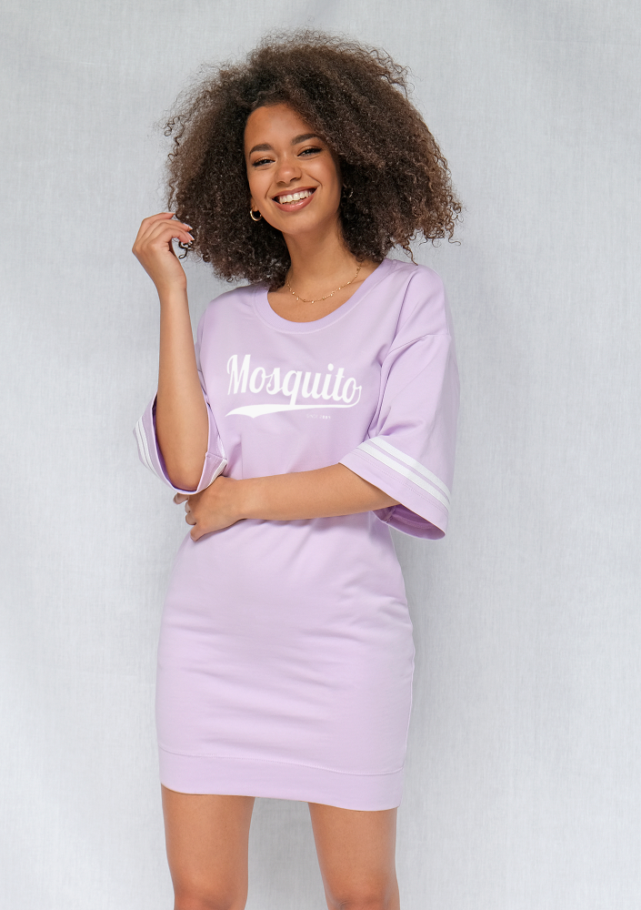 Tunika t-shirt Mosquito logo Lila ILM