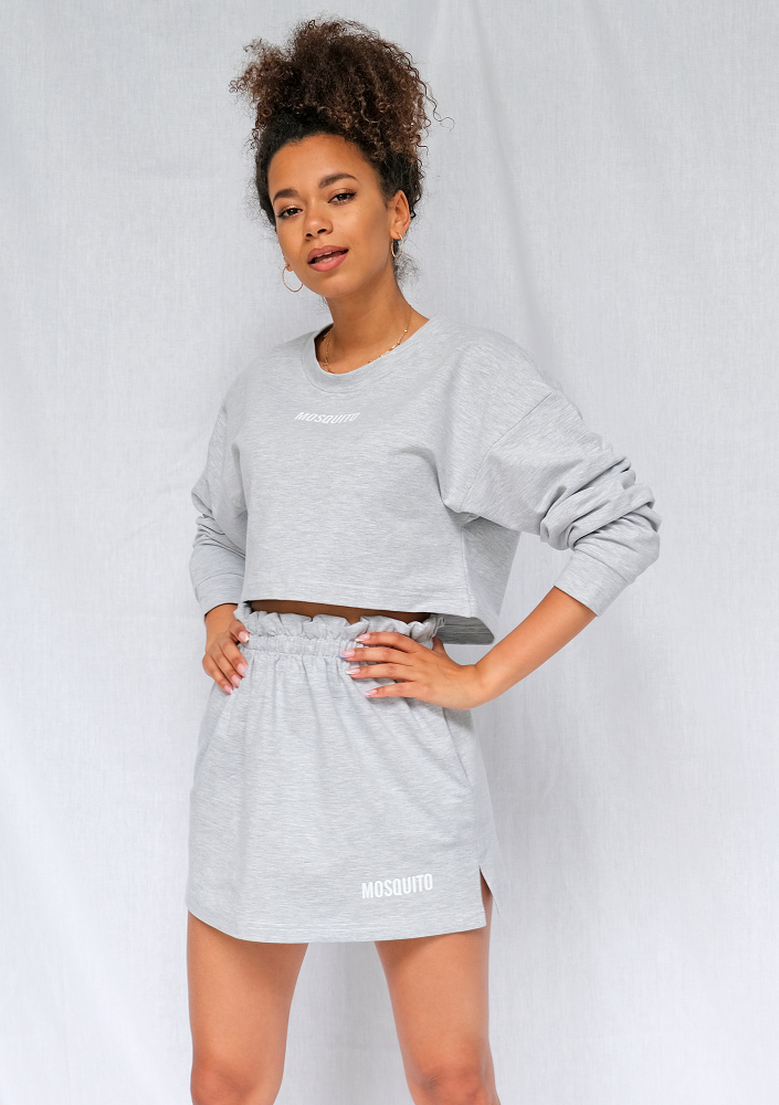 Melanżowa bluza cropped ILM