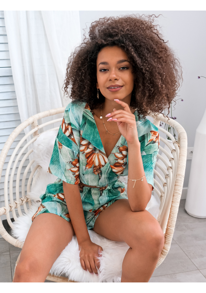 Kopertowa bluzka parrots ILM