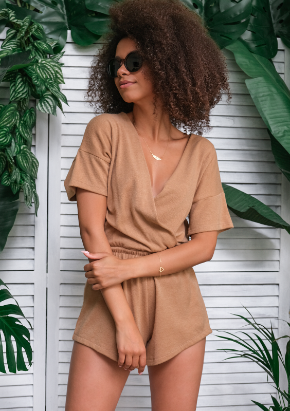 Kombinezon z dzianiny sweterkowej Carmel ILM