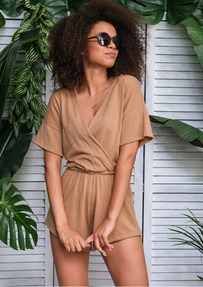 Kombinezon z dzianiny sweterkowej Carmel ILM