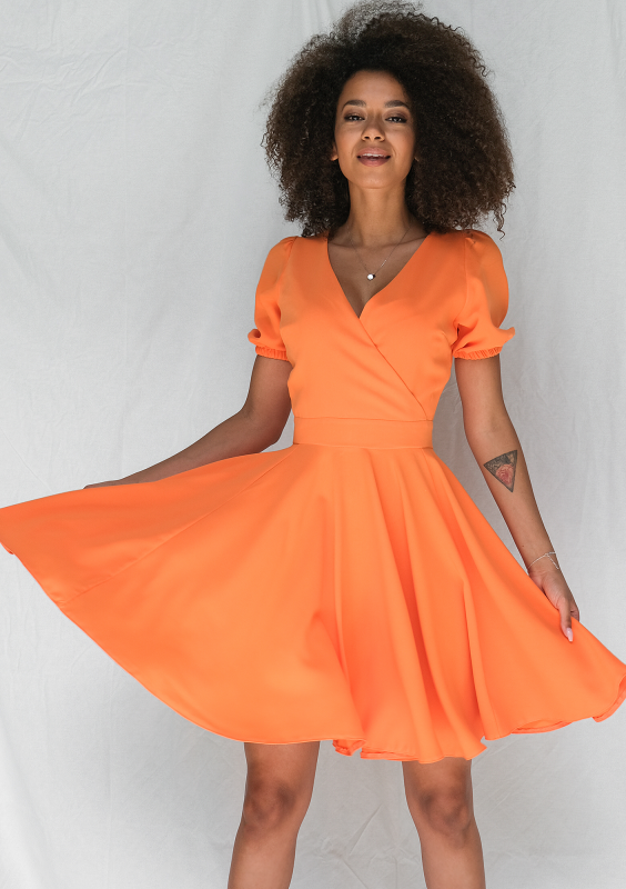 Sukienka z półtora koła Orange