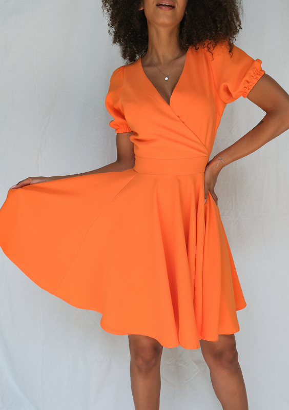 Sukienka z półtora koła Orange