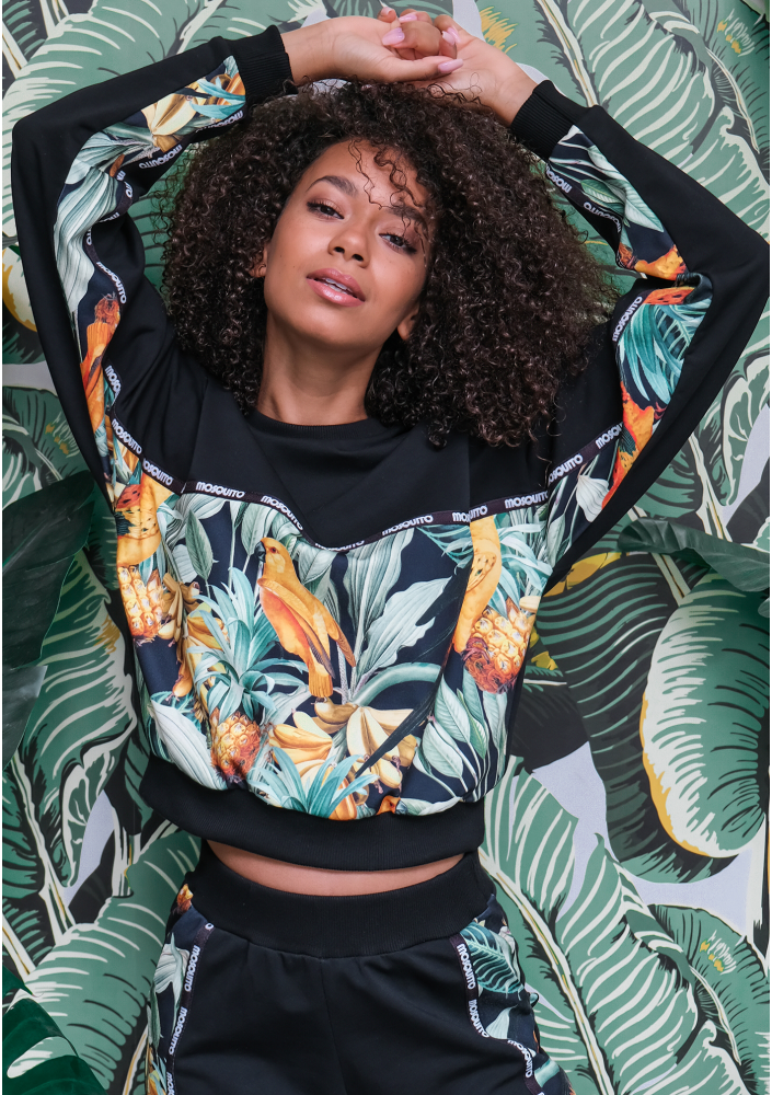 Bluza ze wstawką parrots ILM