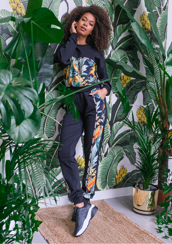 Bluza ze wstawką parrots ILM
