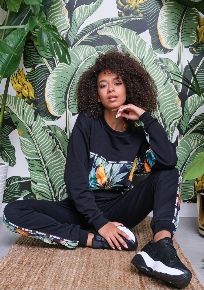 Bluza ze wstawką parrots ILM