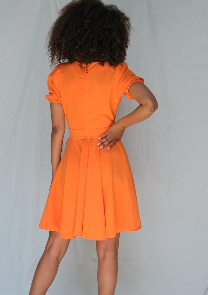 Sukienka z półtora koła Orange